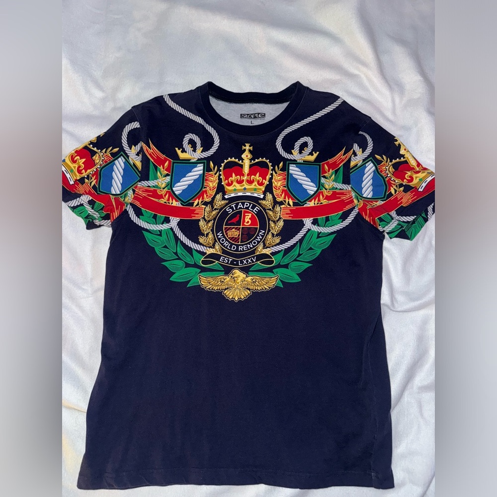 Men’s Navy Blue STAPLE T Shirt
